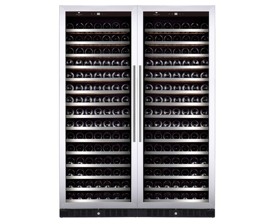 Wine Cell'R 362 Bottles Wine Cellar 2 Zones - WC181SSSZ7-2