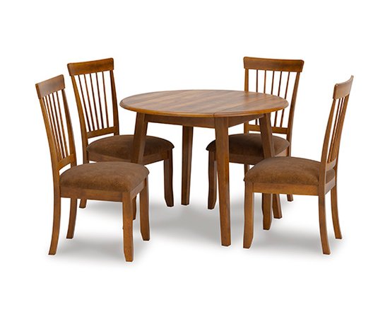 Berringer Drop Leaf 5-pc Dining Room Set by Ashley