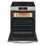 Frigidaire Gallery 30 in. Inch Front Control Electric Range with Stone-Baked Pizza- GCFE307CBF