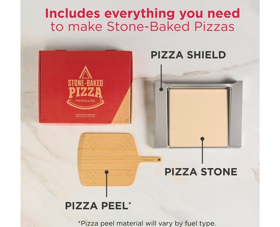 Frigidaire Gallery 30 in. Inch Front Control Electric Range with Stone-Baked Pizza- GCFE307CBF