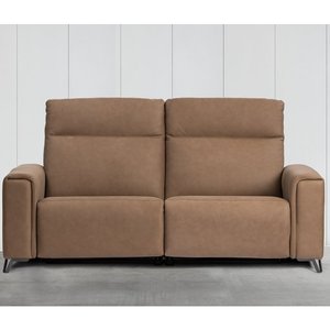 Fabrice Power Condo Sofa with Power Headrest