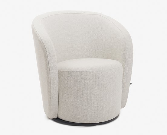 Fauteuils d’appoint pivotant de Kaza Design