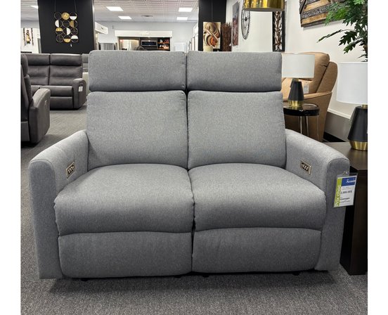 Causeuse inclinable motorisé en tissu de Elran