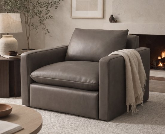 Laguna Leather swivel chair by Palliser***LIQUIDATION***