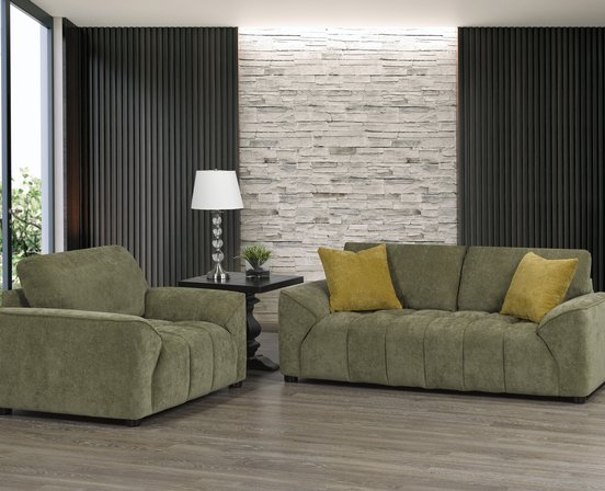 Fabric Seat And A Half Chair by Deco-Style