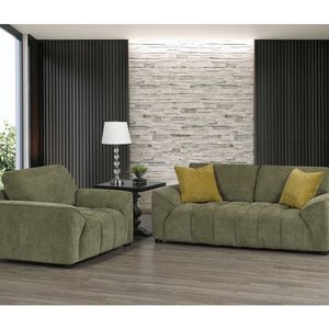 Fabric Seat And A Half Chair by Deco-Style