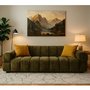Fabric Stationnary Sofa by Deco-Style