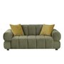 Fabric Stationnary Loveseat by Deco-Style