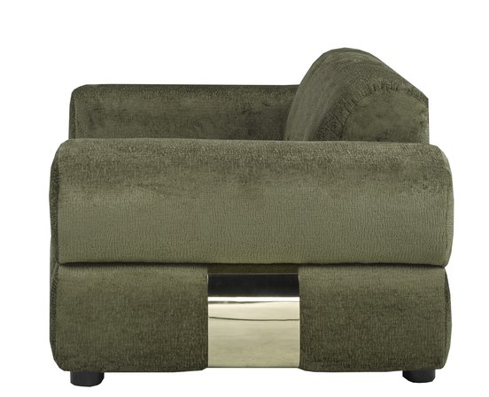 Fabric Stationnary Seat And A Half Chair by Deco-Style