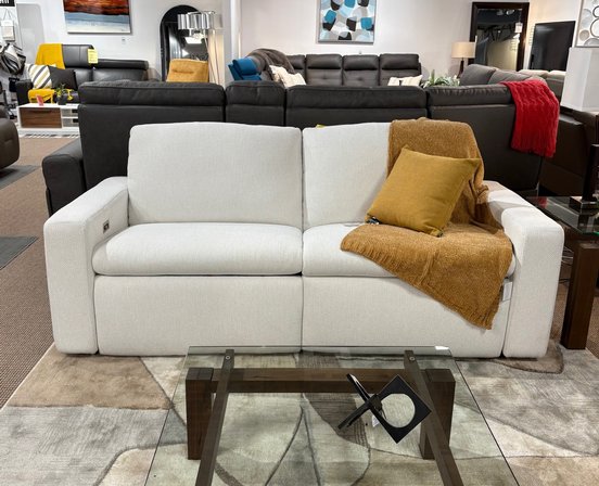 Elran power reclining condo sofa