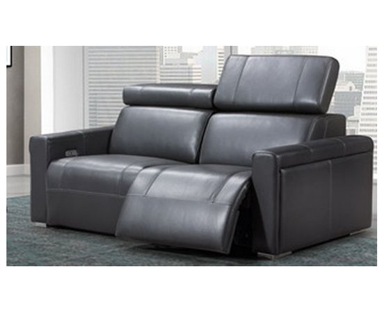 Leather Sofa inclining and motorised by Via