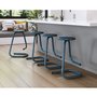 Non swivel stool Paperclip by Amisco