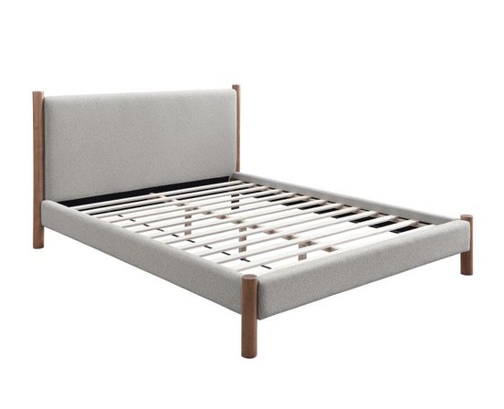 60-inch Fabric Platform Bed