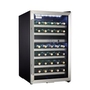 Danby 38-Bottle Wine Cooler With Two Zones - DWC114BLSDD