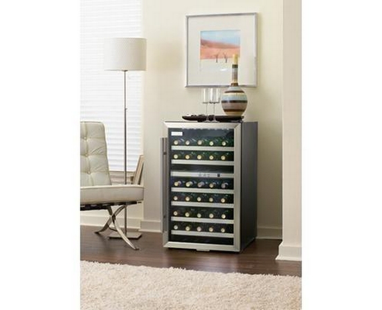 Danby 38-Bottle Wine Cooler With Two Zones - DWC114BLSDD