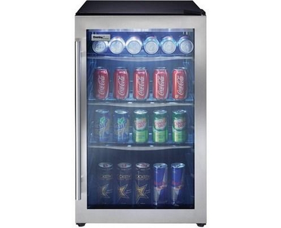 Danby 4.3 Cu. Ft. Freestanding Beverage Center - DBC434A1BSSDD