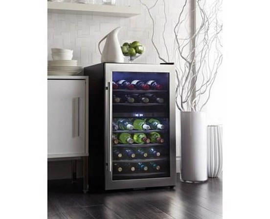Danby 38-Bottle Wine Cooler With Two Zones - DWC040A3BSSDD