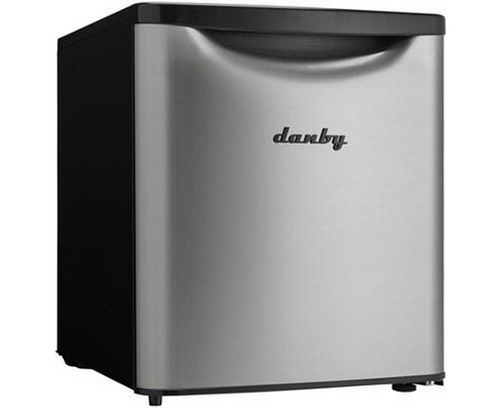 Danby 18-Inch, 1.7 Cu. Ft. Compact Refrigerator - DAR017A3BSLDB