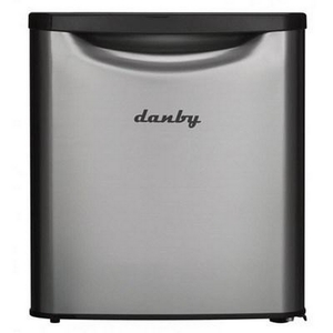 Danby 18-Inch, 1.7 Cu. Ft. Compact Refrigerator - DAR017A3BSLDB