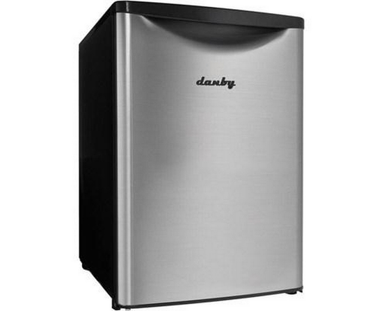 Danby 18-Inch, 2.6 Cu. Ft. Compact Refrigerator - DAR026A2BSLDB