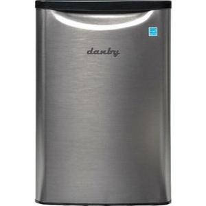 Danby 18-Inch, 2.6 Cu. Ft. Compact Refrigerator - DAR026A2BSLDB