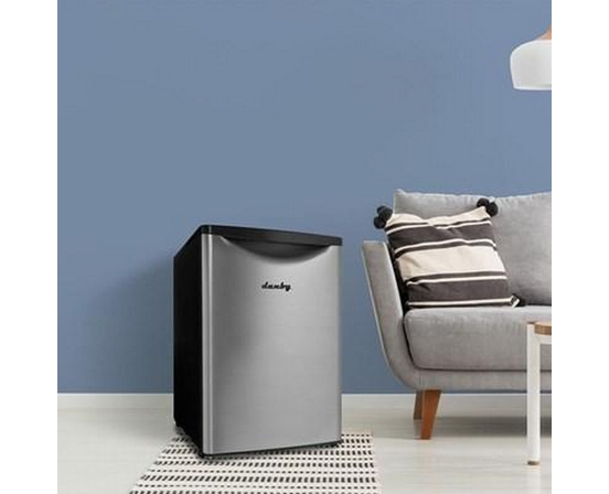Danby 18-Inch, 2.6 Cu. Ft. Compact Refrigerator - DAR026A2BSLDB