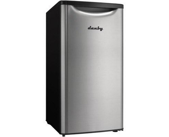 Danby 18-Inch, 3.3 Cu. Ft. Compact Refrigerator - DAR033A6BSLDB