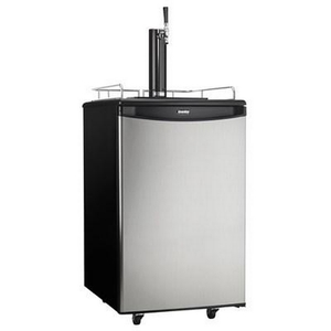 Danby 5.4 Cu. Ft. Freestanding Single Tap Keg Cooler - DKC054A1BSLDB
