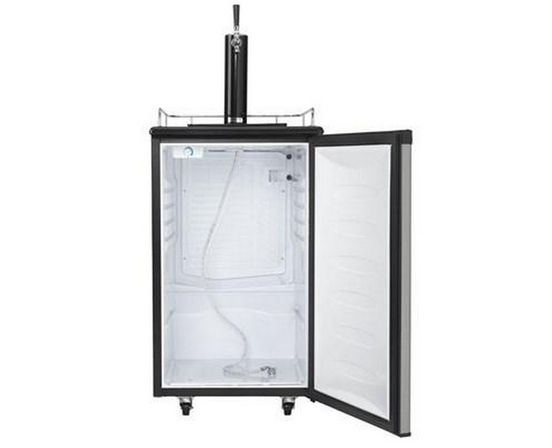 Danby 5.4 Cu. Ft. Freestanding Single Tap Keg Cooler - DKC054A1BSLDB