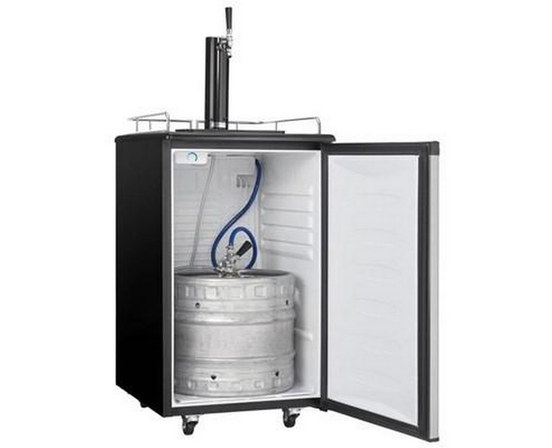 Danby 5.4 Cu. Ft. Freestanding Single Tap Keg Cooler - DKC054A1BSLDB