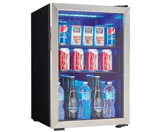 Danby 2.6 Cu. Ft. Freestanding Beverage Center - DBC026A1BSSDB