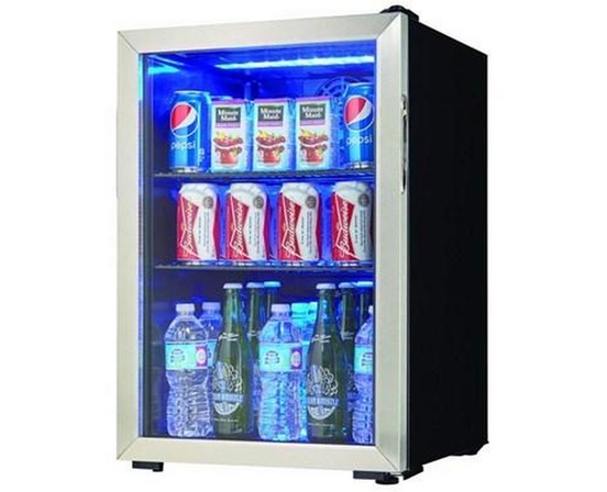 Danby 2.6 Cu. Ft. Freestanding Beverage Center - DBC026A1BSSDB