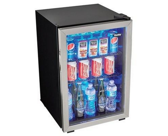 Danby 2.6 Cu. Ft. Freestanding Beverage Center - DBC026A1BSSDB