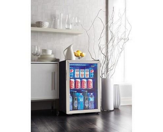 Danby 2.6 Cu. Ft. Freestanding Beverage Center - DBC026A1BSSDB