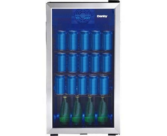 Danby 3.1 Cu. Ft. Freestanding Beverage Center - DBC117A1BSSDB-6