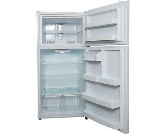 Danby 30-Inch, 18 Cu.Ft. Freestanding Top Freezer Refrigerator With Led Lighting - DFF180E1WDB