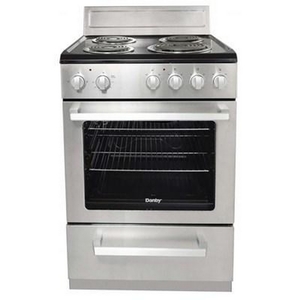 Danby 24-Inch Freestanding Electric Range With Even Baking - DERM240BSSC