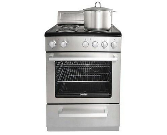 Danby 24-Inch Freestanding Electric Range With Even Baking - DERM240BSSC
