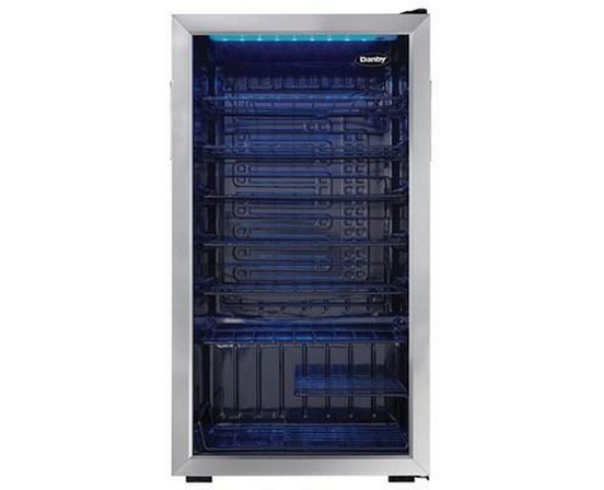 Danby 36-Bottle Freestanding Wine Cooler With Led Lighting - DWC036A1BSSDB-6