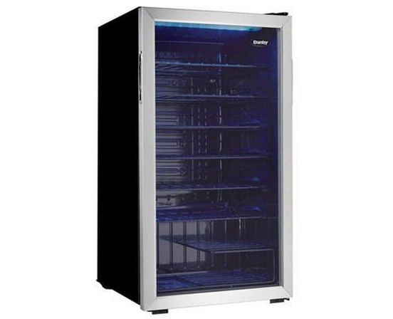 Danby 36-Bottle Freestanding Wine Cooler With Led Lighting - DWC036A1BSSDB-6