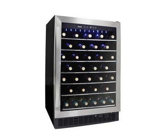 Danby 60-Bottle Wine Cooler - DWC057A1BSS