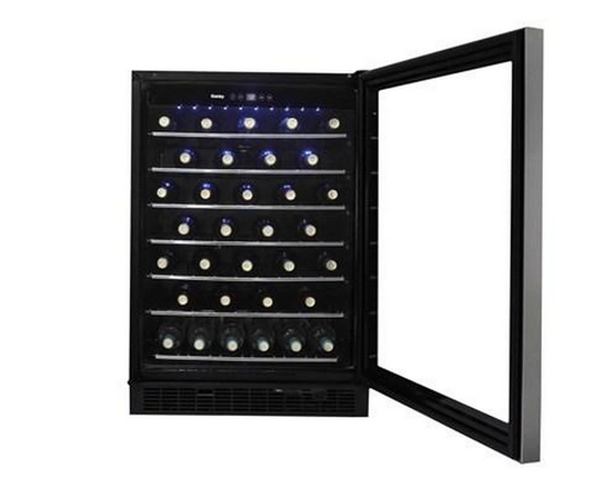 Danby 60-Bottle Wine Cooler - DWC057A1BSS