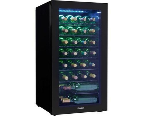 Danby 36-Bottle Wine Cooler With Led Lighting - DWC036A2BDB-6