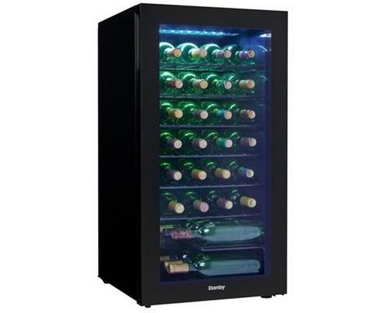 Danby 36-Bottle Wine Cooler With Led Lighting - DWC036A2BDB-6