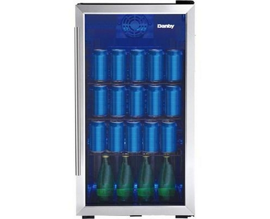 Danby 3.1 Cu. Ft. Freestanding Beverage Center - DBC117A2BSSDD-6