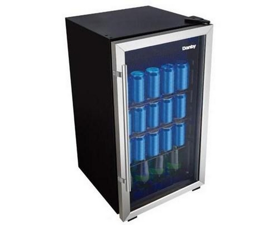 Danby 3.1 Cu. Ft. Freestanding Beverage Center - DBC117A2BSSDD-6