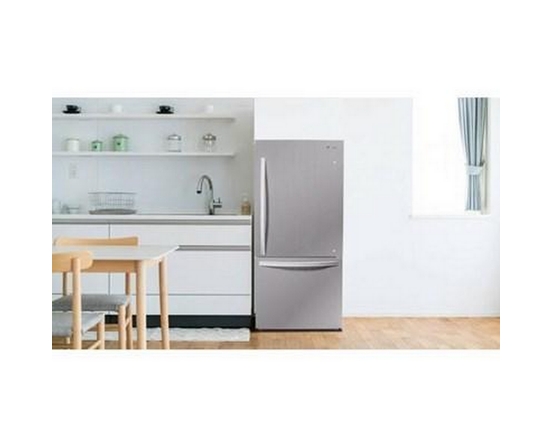 Danby 30-Inch, 18.7 Cu.Ft. Freestanding Bottom Freezer Refrigerator With Led Lighting - DBM187E1SSDB