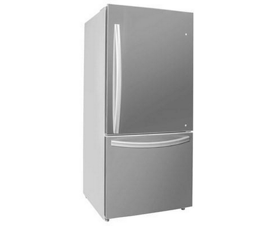 Danby 30-Inch, 18.7 Cu.Ft. Freestanding Bottom Freezer Refrigerator With Led Lighting - DBM187E1SSDB