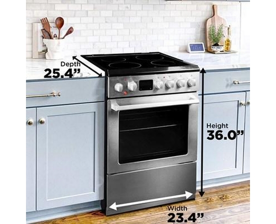 Danby 24-Inch Electric Range - DRCA240BSSC