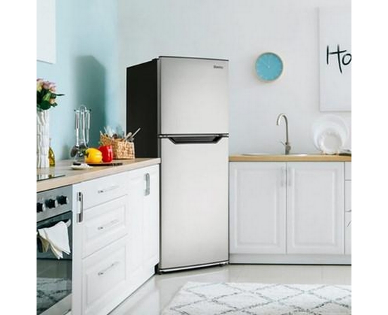 Danby 23.44-Inch, 11.6 Cu. Ft. Freestanding Top Freezer Refrigerator - DFF116B2SSDBR